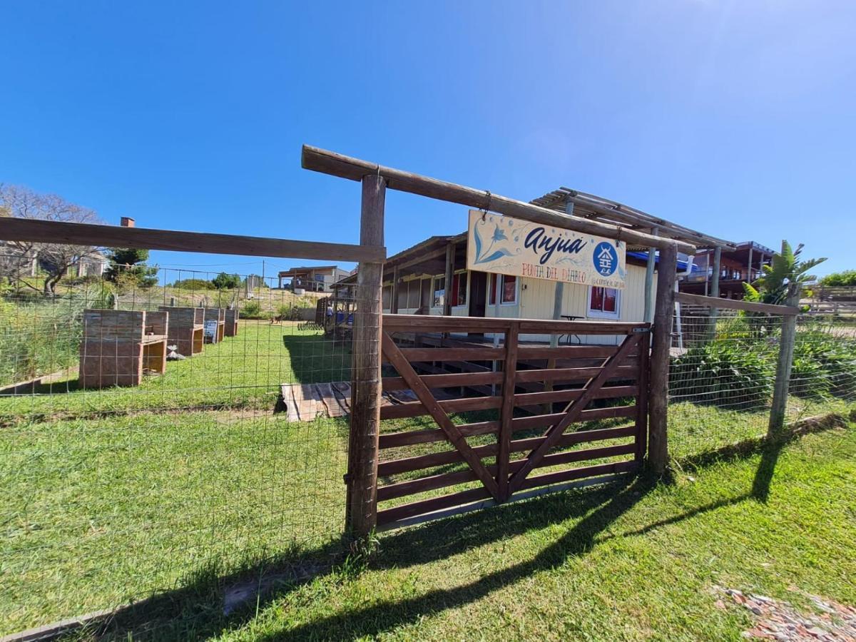 Apartamento Complejo Anjuá Punta del Diablo Exterior foto